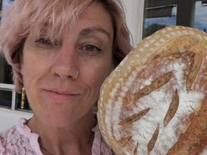 Cranberry orange sourdough bread